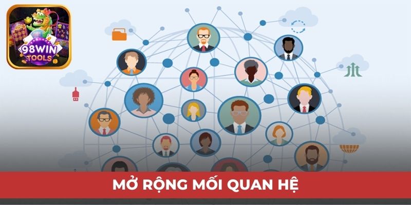 Mở rộng mối quan hệ