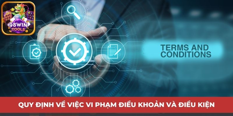 Quy định về việc vi phạm điều khoản và điều kiện