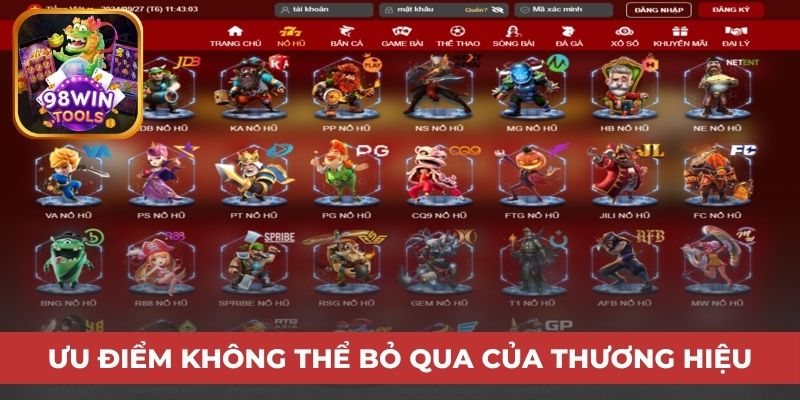 Ưu điểm không thể bỏ qua của thương hiệu 