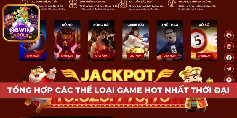 Tổng hợp các thể loại game hot nhất thời đại tại thương hiệu 